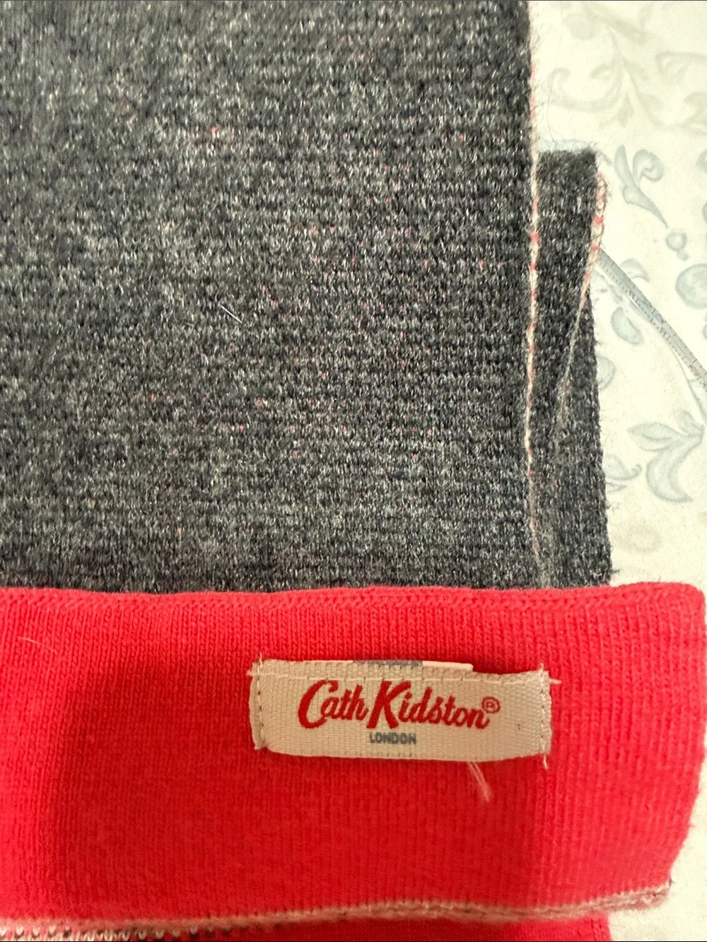 Cath Kidston Black & Red Dog Motif Pet Scarf